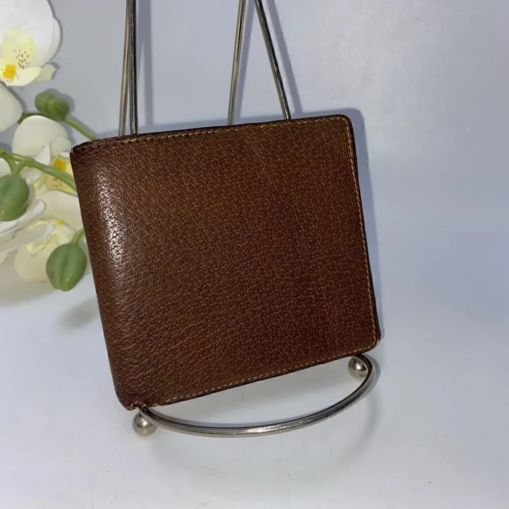Authentic GUCCi Mens Leather Bifold Wallet